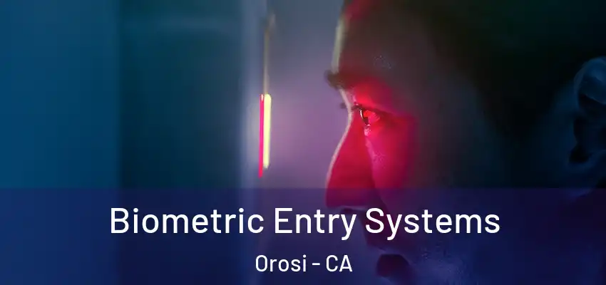  Biometric Entry Systems Orosi - CA
