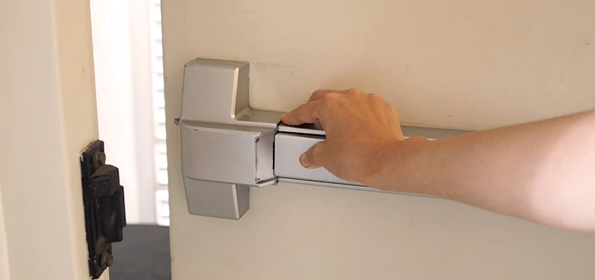 Roller Gate Panic Bar Installation in Orosi, California